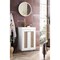 James Martin Vanities Chianti 20in Single Vanity, Glossy White w/ White Glossy Composite Stone Top E303V20GWWG - alternate 4